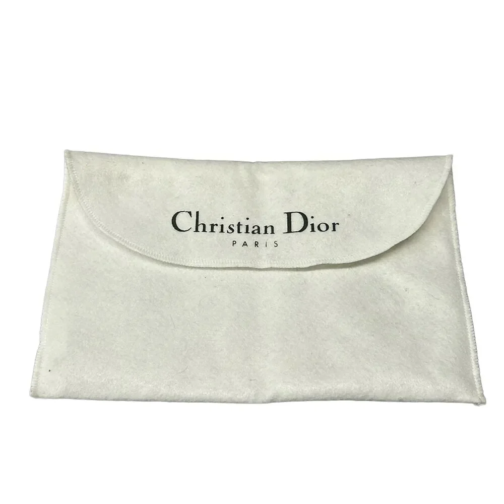 Christian Dior Logogram Agenda Navy Dark Navy Beige Jacquard Leather